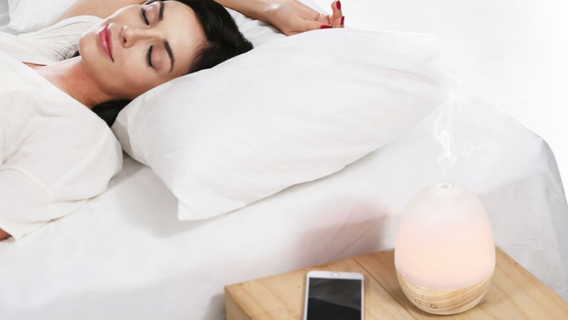 Tomons oil diffuser with 6-color LED light, $26 with code OVKVZ4FL